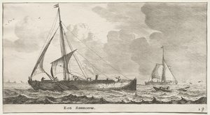 Schepen van Amsterdam: Een Koopvaarder door Reinier Nooms