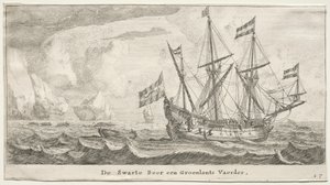 Schepen van Amsterdam: De Zwarte Beer, een Groenlandse walvisvaarder door Reinier Nooms