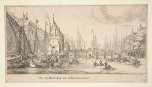 Gezicht op Amsterdam door Reinier Nooms