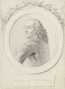 Portret van professor Petrus Camper door Reinier Vinkeles (I)