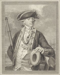 Admiraal Jan Hendrik van Kinsbergen 1735-1819, Graaf van Doggersbank, 1781 door Reinier Vinkeles