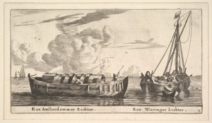 Een Amsterdamse lichtere en een Wieringer, 17e eeuw