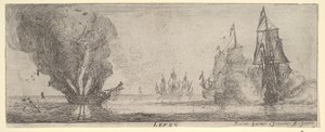 Le Feu, uit De Elementen, 17e eeuw