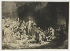 De Honderd Guldens Prent door Rembrandt van Rijn