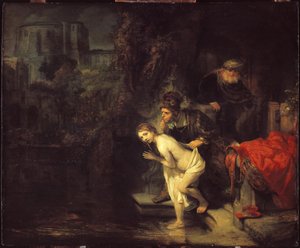 Susanna en de Ouderen door Rembrandt van Rijn