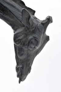 Grote Giraffe met Gebogen Hoofd, gemodelleerd 1909-10, gegoten voor 1913 door Rembrandt Bugatti