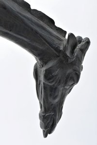 Grote Giraffe met Gebogen Hoofd, gemodelleerd 1909-10, gegoten voor 1913 door Rembrandt Bugatti