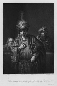 Hamans Veroordeling, Esther VII, 6