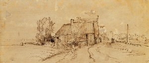 Een herberg langs de weg