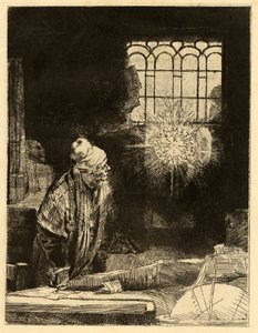 Dokter Faustus door Rembrandt van Rijn