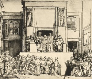 Ecce Homo door Rembrandt van Rijn