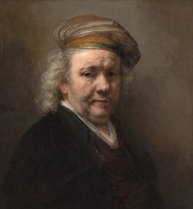 Zelfportret door Rembrandt van Rijn