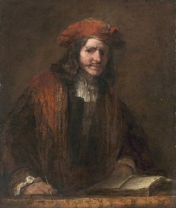 De man met de rode hoed (De man met de rode pet), ca. 1660 (olieverf op doek)