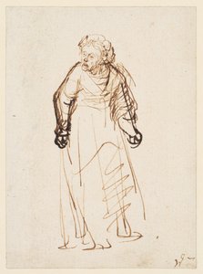 Vrouw die scheldt