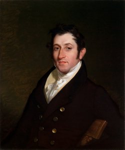 Kolonel Mendes Cohen, ca. 1838 (olieverf op doek) door Rembrandt Peale