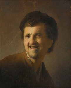 Lachende jongeman