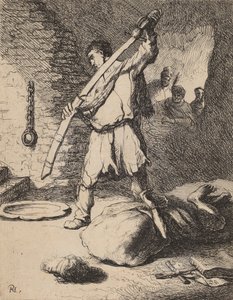 Onthoofding van Johannes de Doper door Rembrandt van Rijn