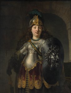 Bellona, 1633 door Rembrandt van Rijn