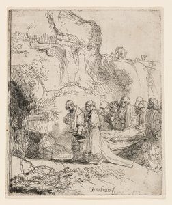 Christus naar het graf gedragen