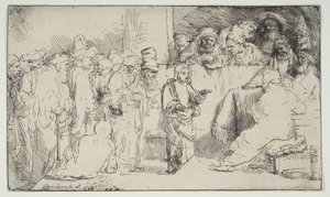 Christus in Dispuut met de Doktoren, een schets