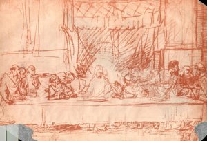 Het Laatste Avondmaal door Rembrandt van Rijn
