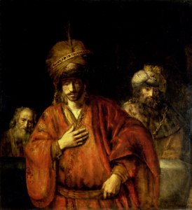 David en Uria door Rembrandt van Rijn