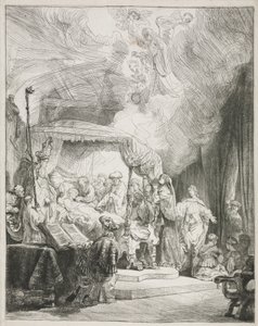Dood van de Maagd door Rembrandt van Rijn