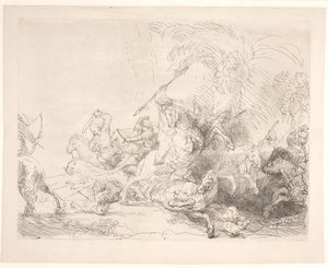 De grote leeuwenjacht