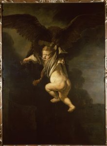 Ganymed in de klauwen van de adelaar