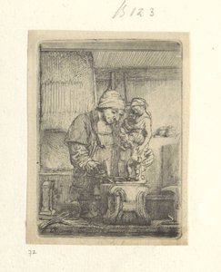 Goudsmid door Rembrandt van Rijn
