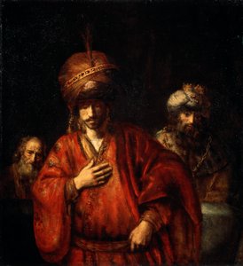 Haman herkent zijn lot David en Uriah, 1665