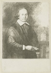 Jan Antonides van der Linden door Rembrandt van Rijn