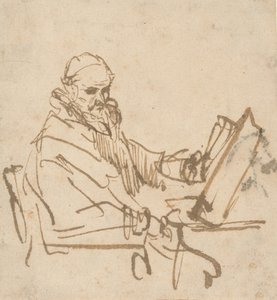 Jan Cornelisz Sylvius, de Prediker door Rembrandt van Rijn