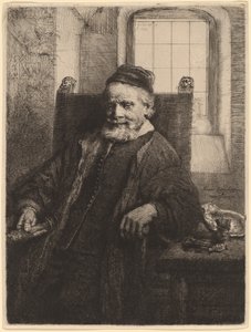 Jan Lutma door Rembrandt van Rijn