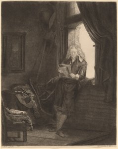 Jan Six door Rembrandt van Rijn
