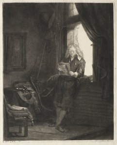 Jan Six door Rembrandt van Rijn