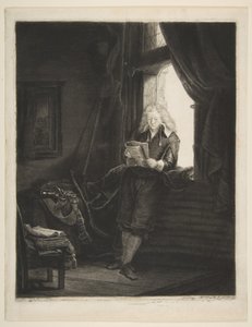 Jan Six, 1647 door Rembrandt van Rijn