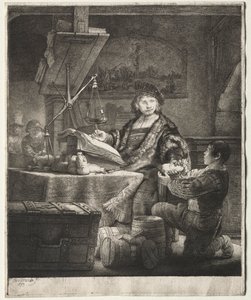 Jan Uytenbogaert door Rembrandt van Rijn