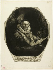 Jan Uytenbogaert door Rembrandt van Rijn