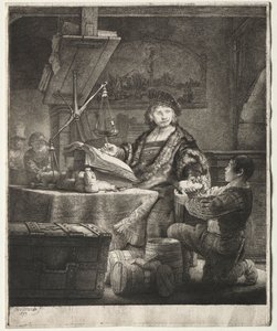 Jan Uytenbogaert door Rembrandt van Rijn