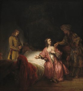 Jozef beschuldigd door de vrouw van Potifar, 1655