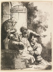 Jozefs Jas Gebracht naar Jakob door Rembrandt van Rijn