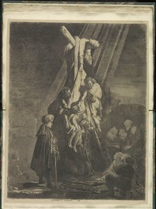 Kruisafname: tweede plaat door Rembrandt van Rijn