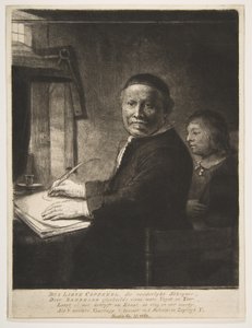 Lieven Willemsz van Coppenol met zijn kleinzoon