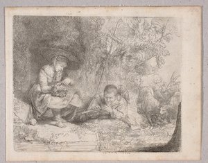  door Rembrandt van Rijn
