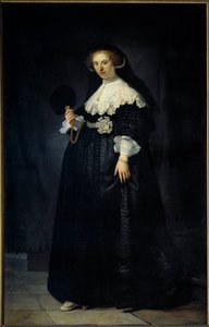 Portret van Oopjen Coppit, vrouw van Maertens Soolmans