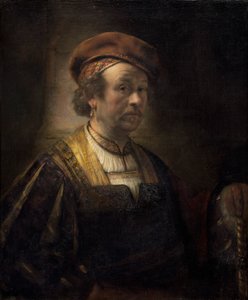 Portret van Rembrandt, 1650 door Rembrandt van Rijn