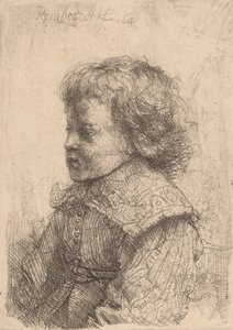 Portret van een jongen in profiel, 1641