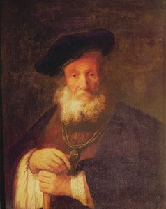 Portret van een oude man