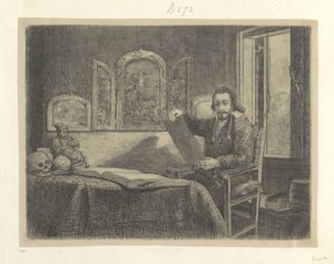 Portret van de apotheker Abraham Francen door Rembrandt van Rijn